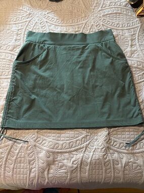 Columbia Women's Casual Drawstring Pocket Skirt - Green